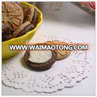 Chocolate coated cream filled cracker biscuits 10 kg