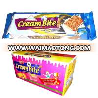 cream Biscuits / Cream Bite Strawberry cream biscuits